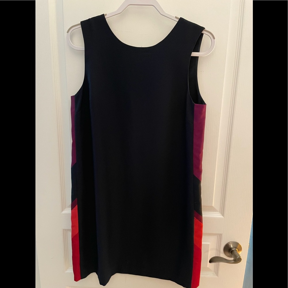 NWT Banana Republic Navy sleeveless dress with side accents in size 12